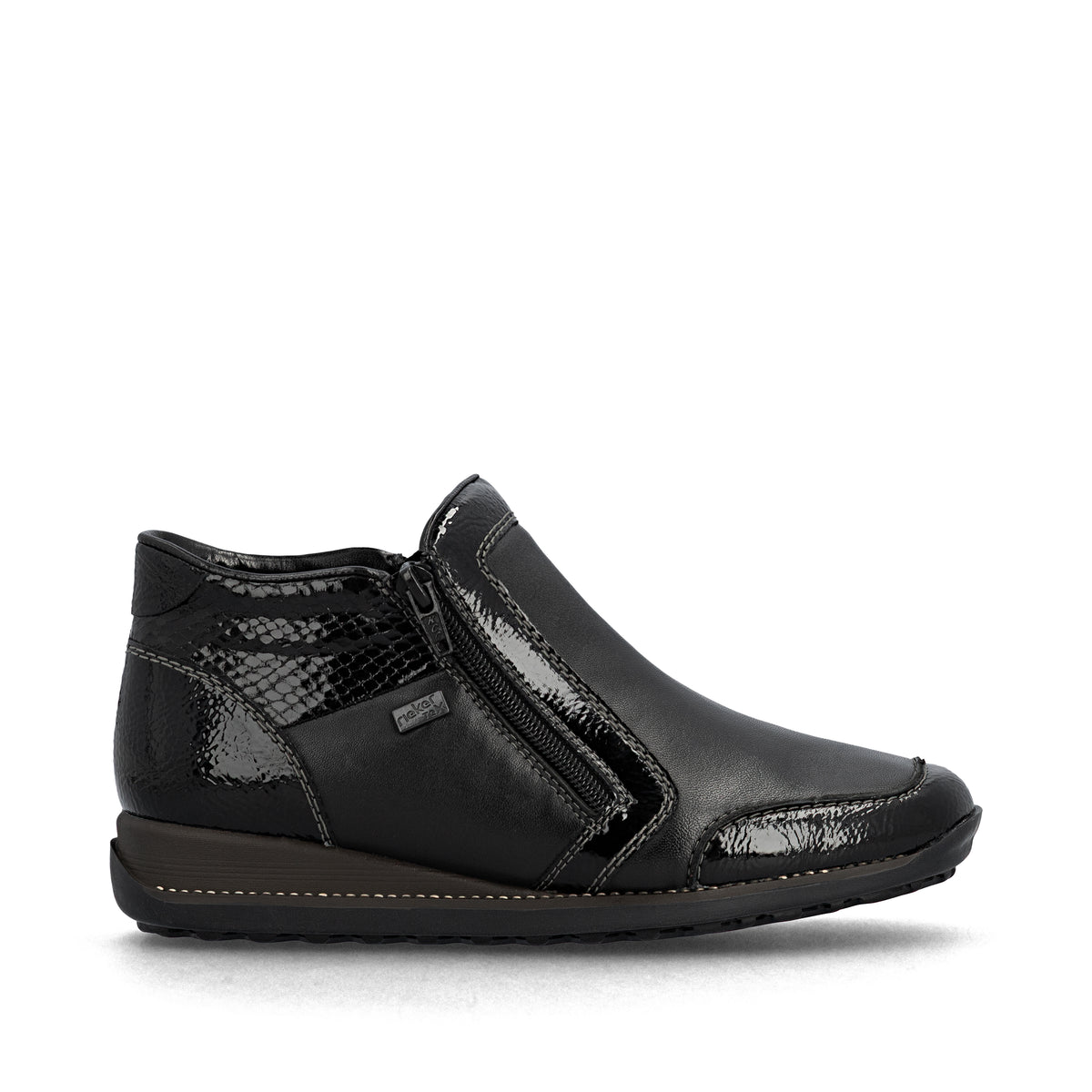 Rieker 44278 Womens Ankle Boots Black