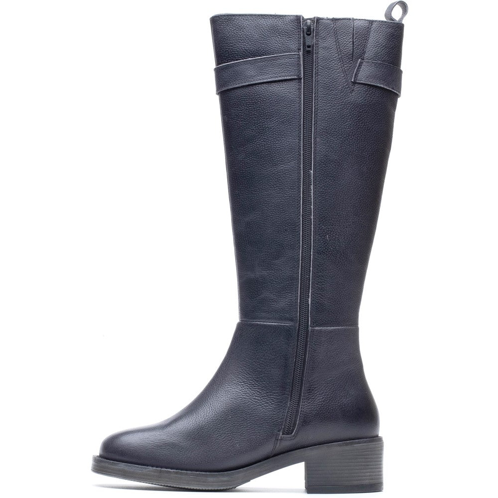 Hush Puppies Anita Long Boot Womens Tall Boots Black