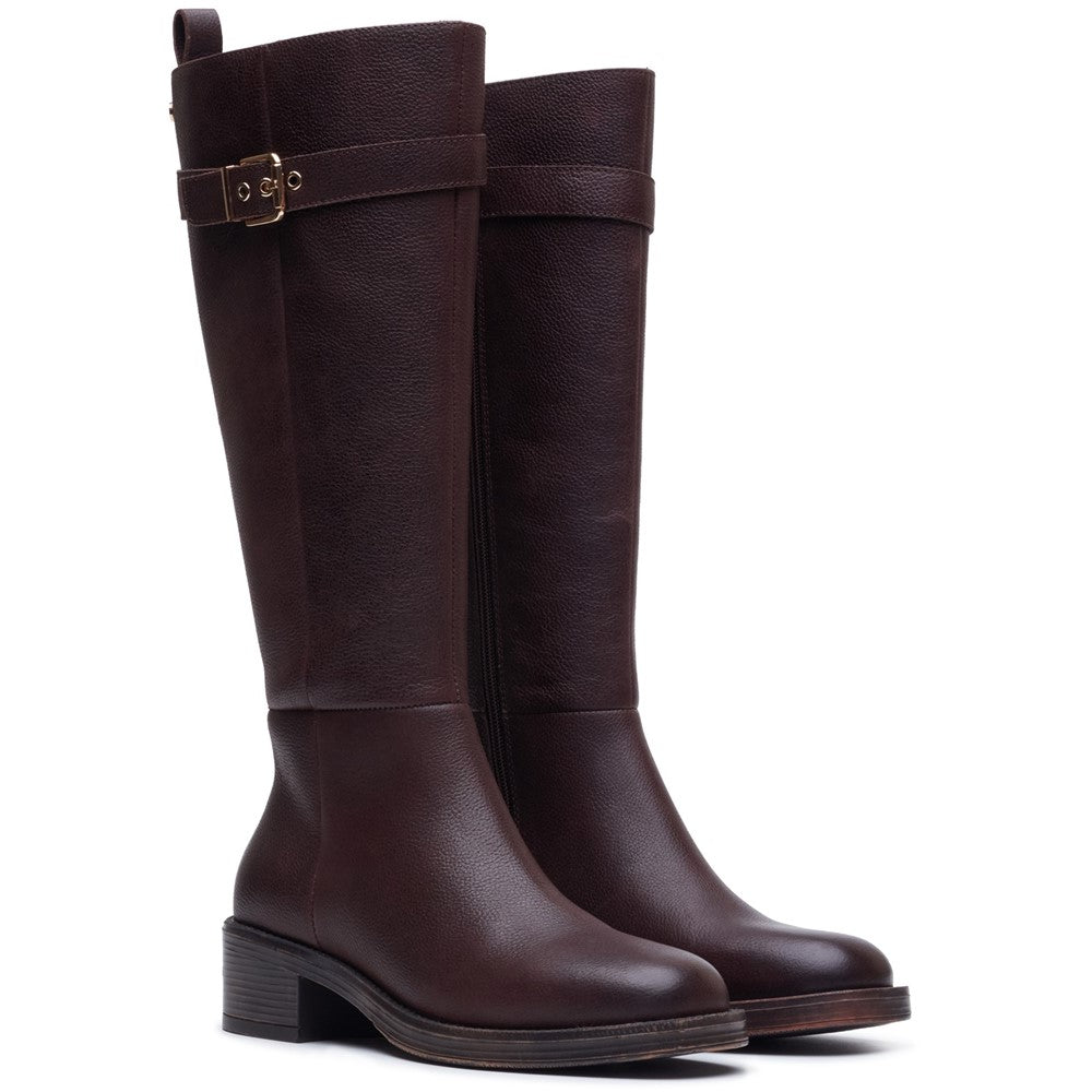 Hush Puppies Anita Long Boot Womens Tall Boots Brown