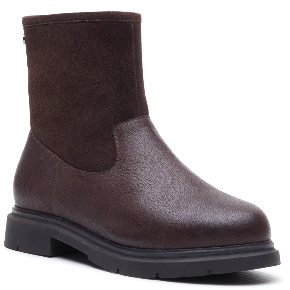 Hush Puppies Charlotte Boot Womens Ankle Boots Brown