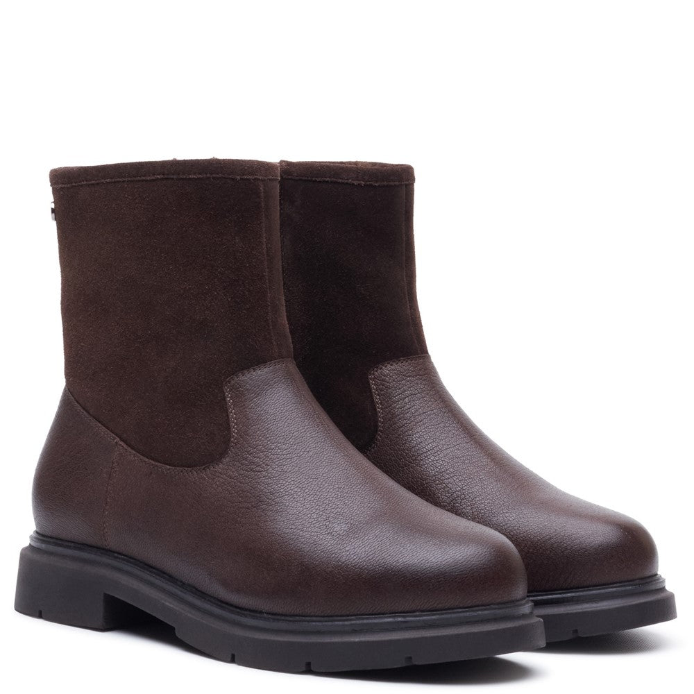 Hush Puppies Charlotte Boot Womens Ankle Boots Brown