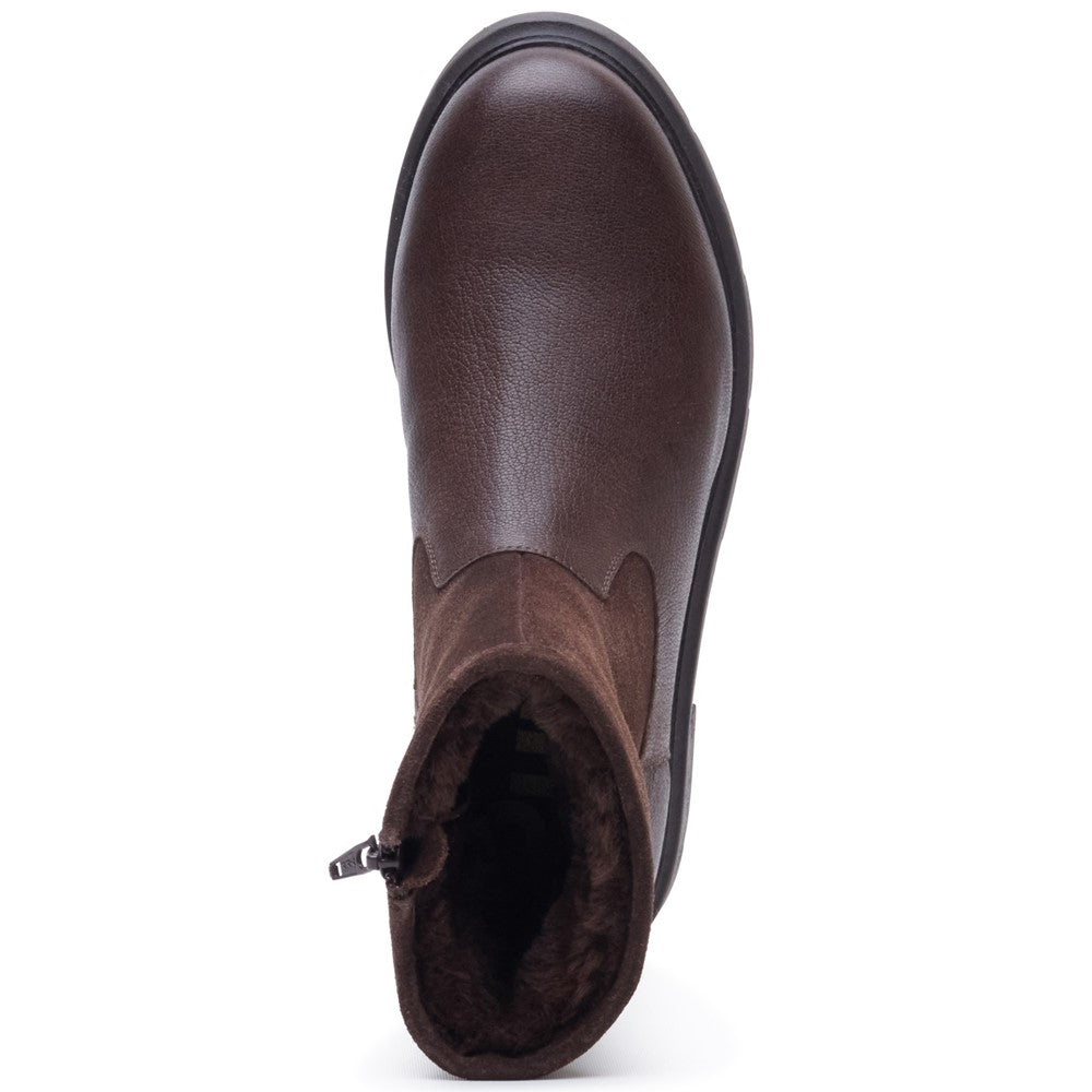 Hush Puppies Charlotte Boot Womens Ankle Boots Brown