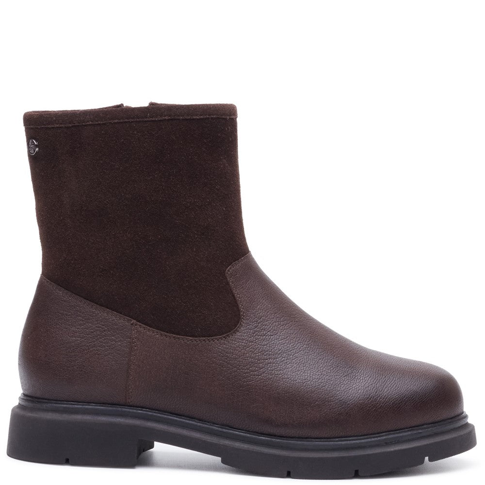 Hush Puppies Charlotte Boot Womens Ankle Boots Brown