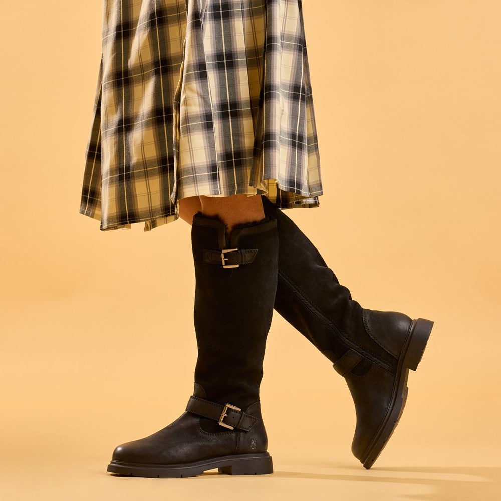 Hush Puppies Cressida Long Boot Womens Tall Boots Black