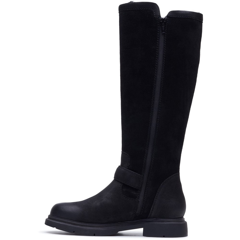 Hush Puppies Cressida Long Boot Womens Tall Boots Black