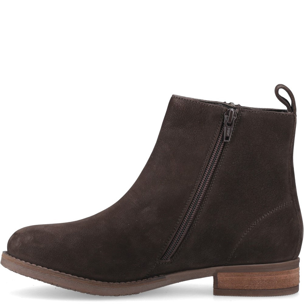 Hush Puppies Ethel Boot Womens Ankle Boots Brown