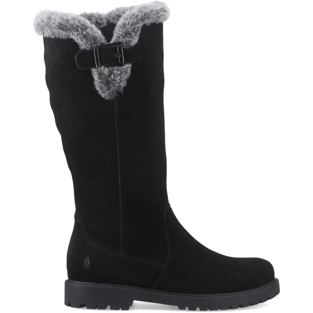 Hush Puppies Honor Long Boot Womens Tall Boots Black