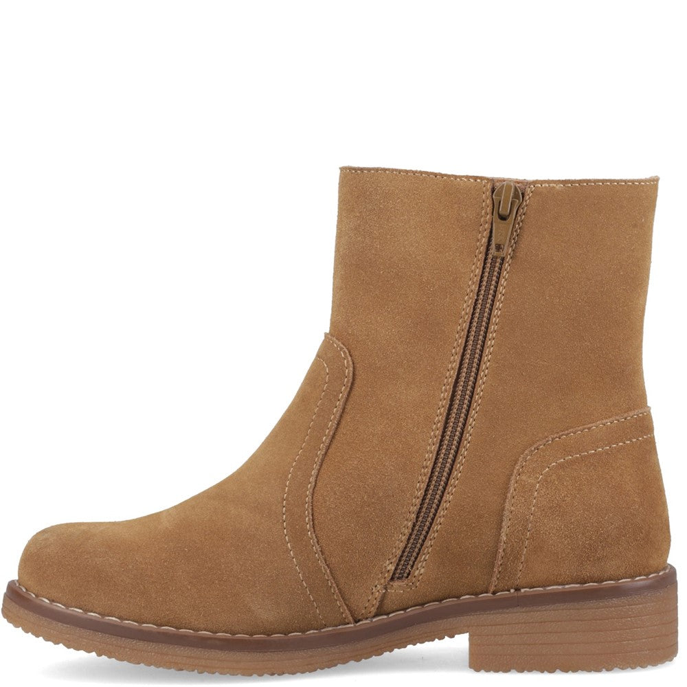 Hush Puppies Marien Boot Womens Ankle Boots Tan