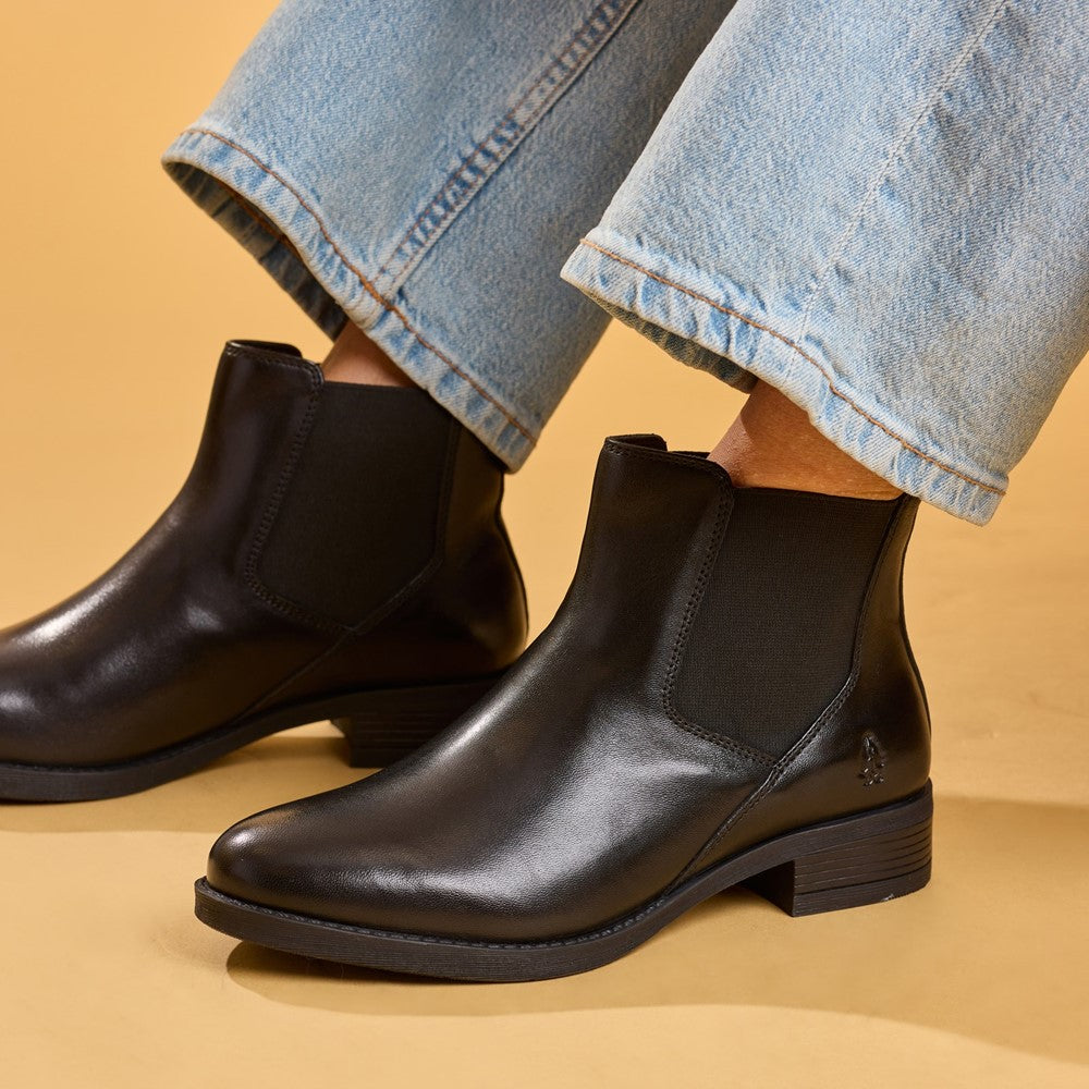 Hush Puppies Peyton Ankle Boot Womens Ankle Boots Black