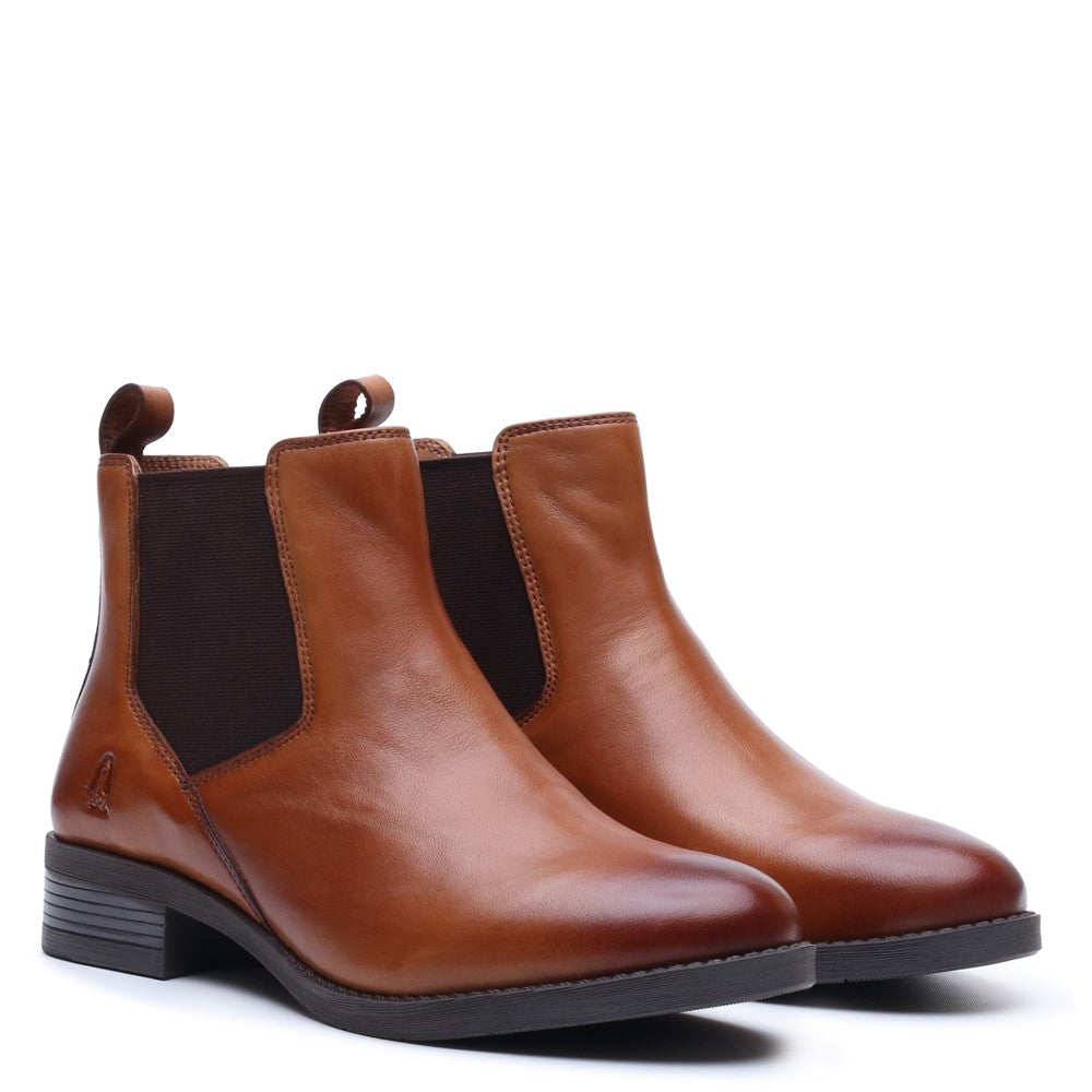 Hush Puppies Peyton Ankle Boot Womens Ankle Boots Tan