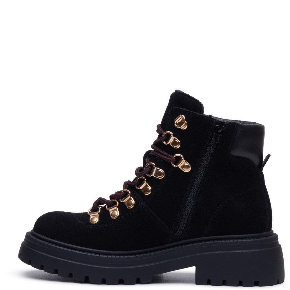 Hush Puppies Robyn Hiker Boot Womens Hiking Boots Black