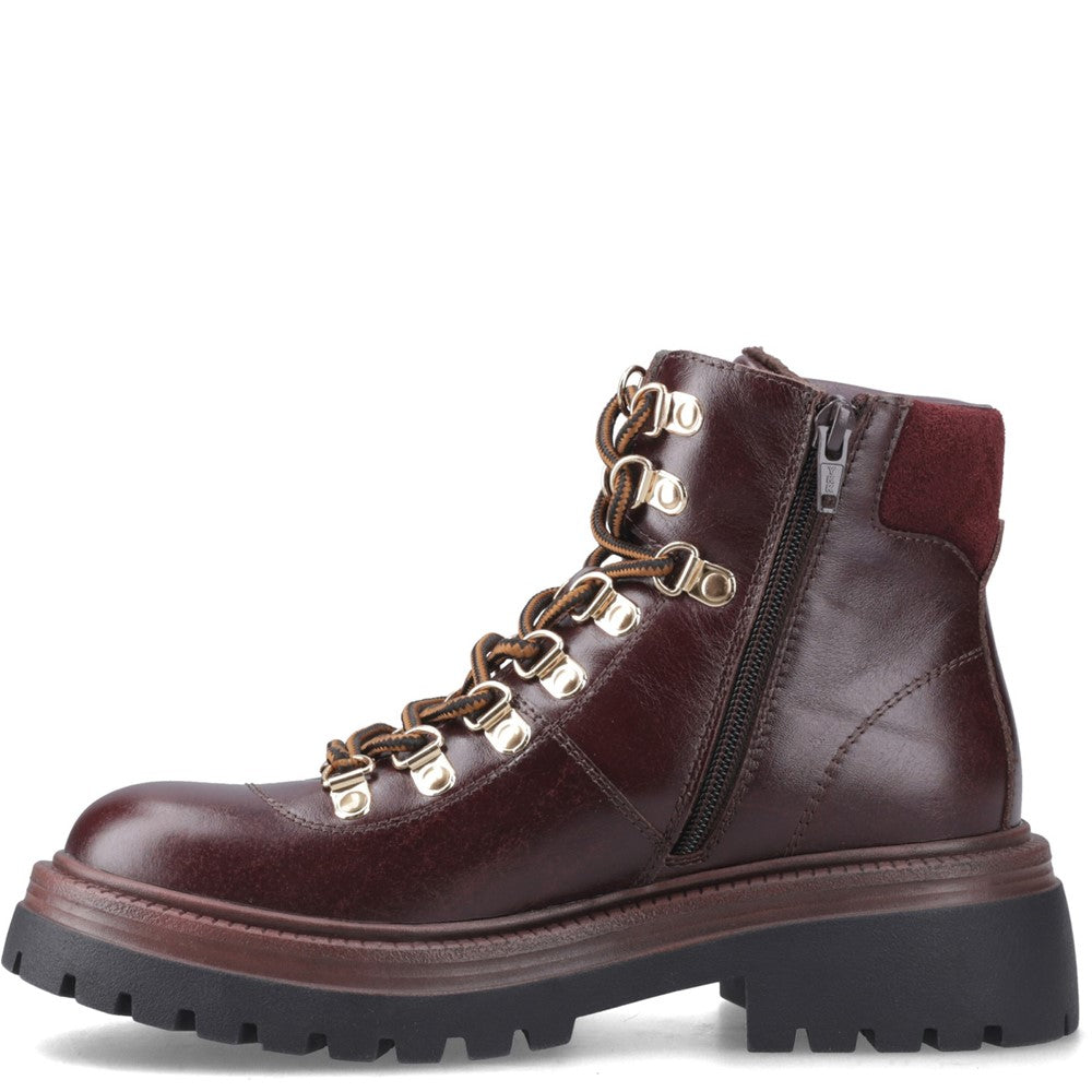 Hush Puppies Robyn Hiker Boot Womens Hiking Boots Wine