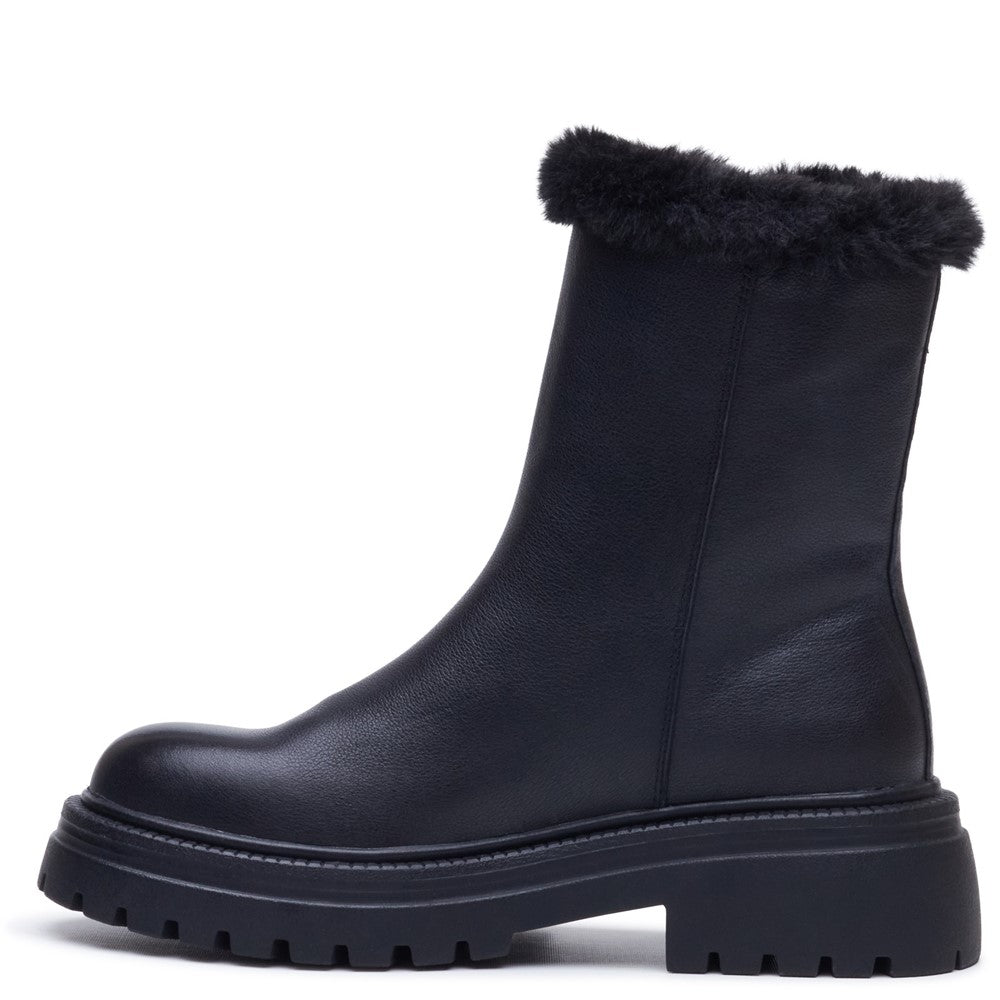 Hush Puppies Rosalind Boot Womens Mid Calf Boots Black