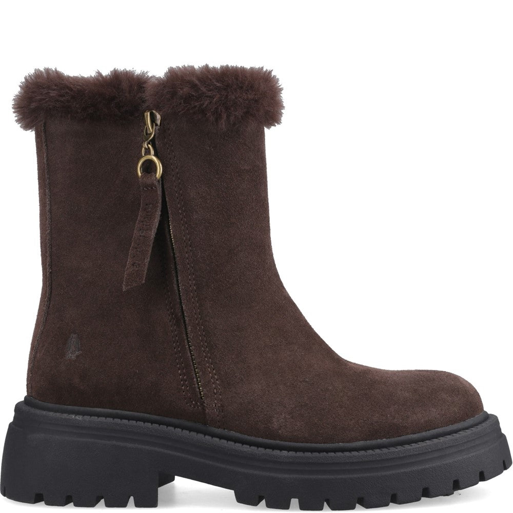 Hush Puppies Rosalind Boot Womens Mid Calf Boots Brown
