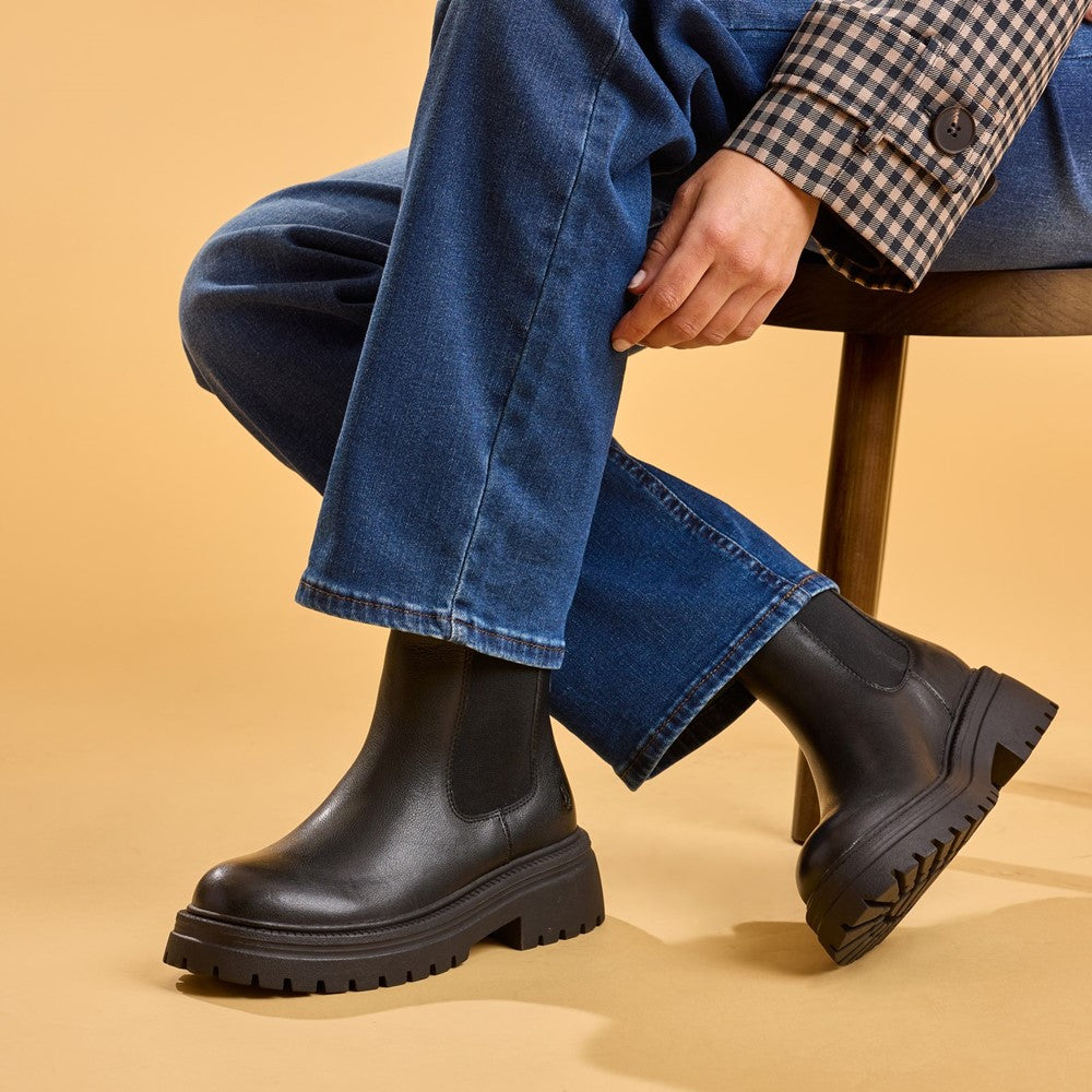 Hush Puppies Rose Chelsea Boot Womens Chelsea Boots Black