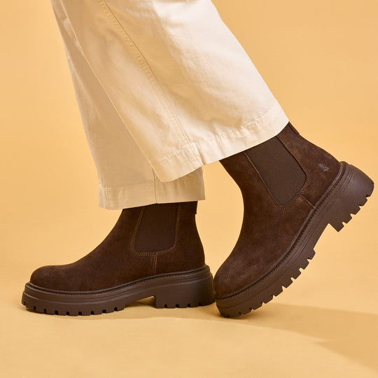 Hush Puppies Rose Chelsea Boot Womens Chelsea Boots Brown