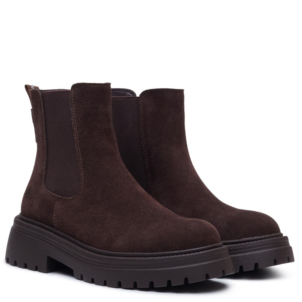 Hush Puppies Rose Chelsea Boot Womens Chelsea Boots Brown
