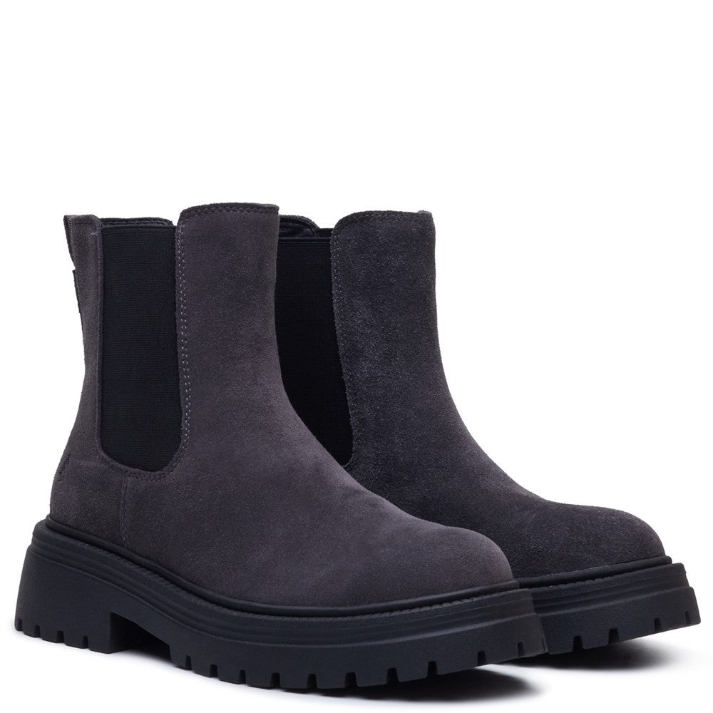 Hush Puppies Rose Chelsea Boot Womens Chelsea Boots Charcoal