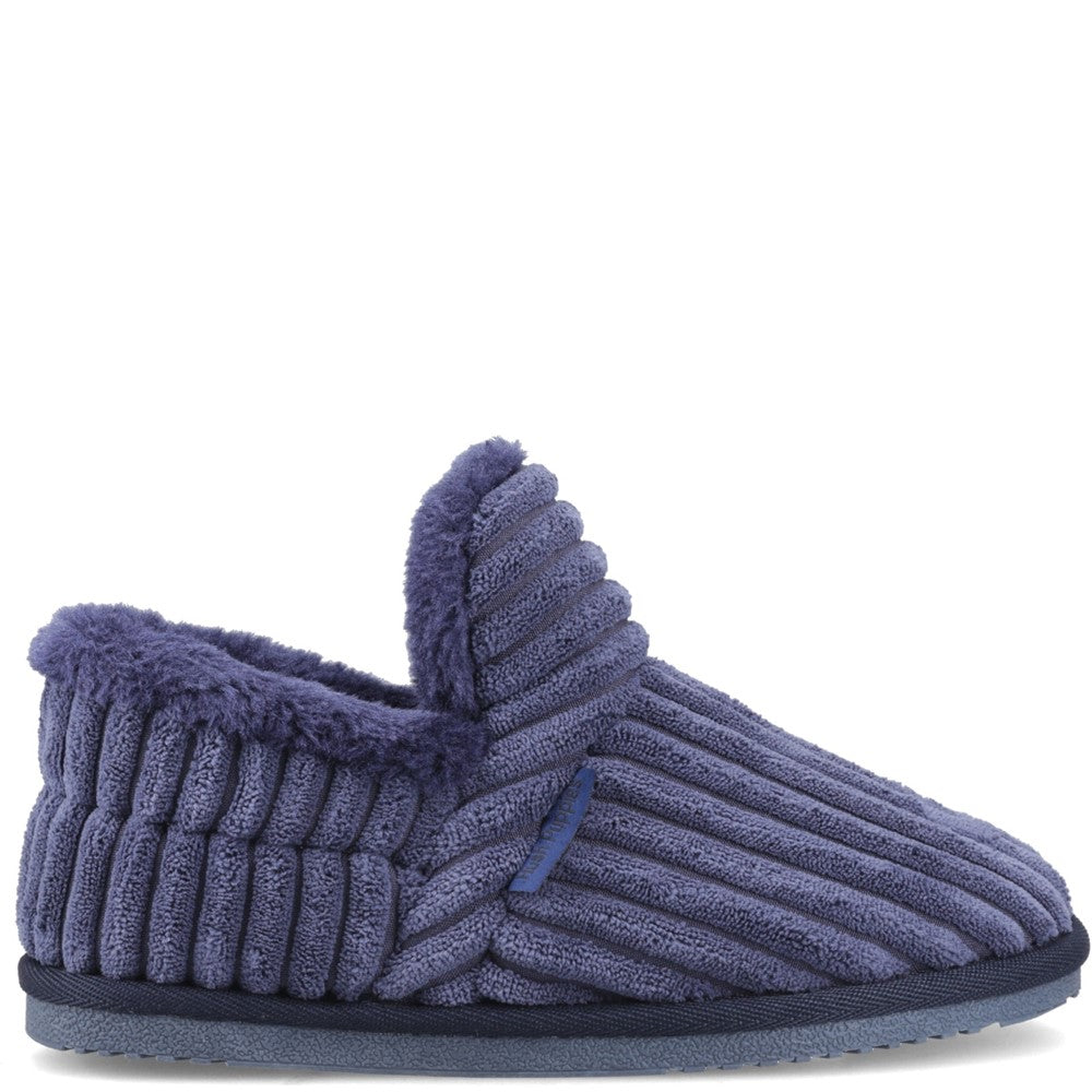 Hush Puppies Avianna Womens Slipper Boots Navy