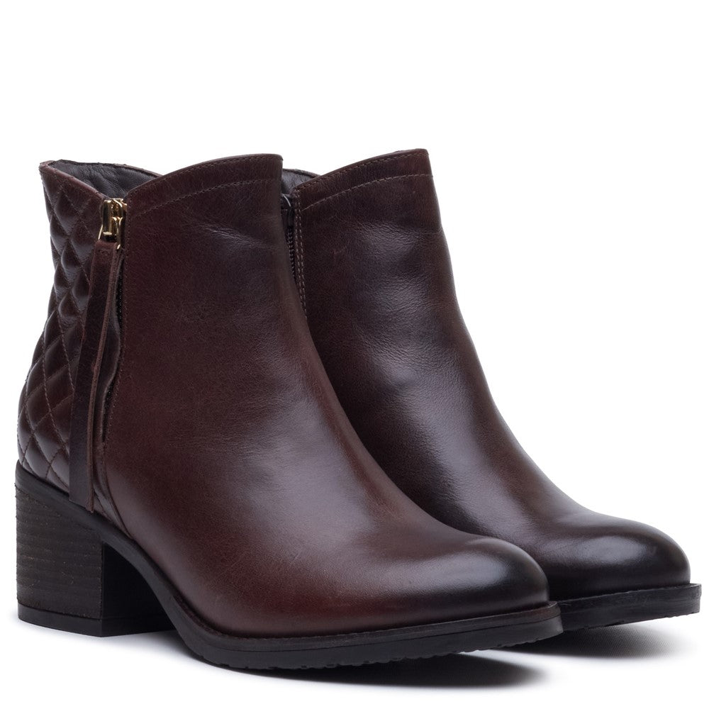 Hush Puppies Halia Ankle Boot Womens Ankle Boots Brown