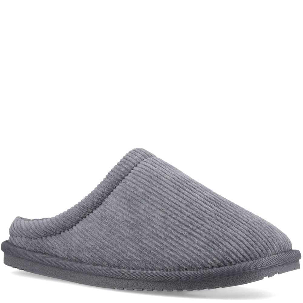 Hush Puppies Calvin Mens Mules Grey