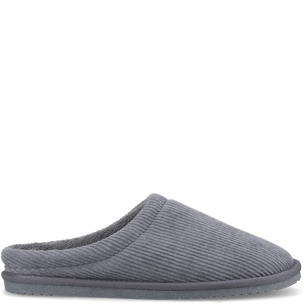 Hush Puppies Calvin Mens Mules Grey