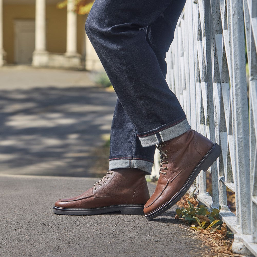 Hush Puppies Huxley Boot Mens Ankle Boots Brown