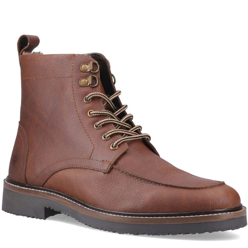 Hush Puppies Huxley Boot Mens Ankle Boots Brown