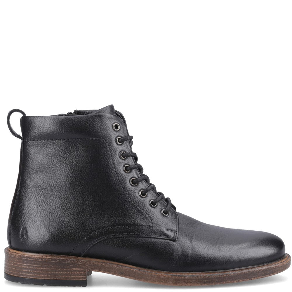 Hush Puppies Irwin Boot Mens Ankle Boots Black