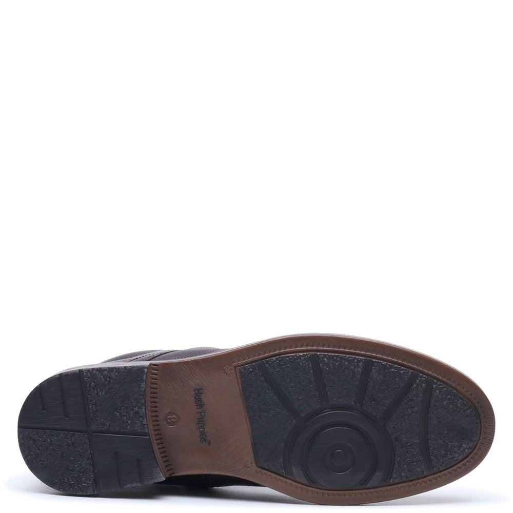 Hush Puppies Irwin Mens Ankle Boots Brown