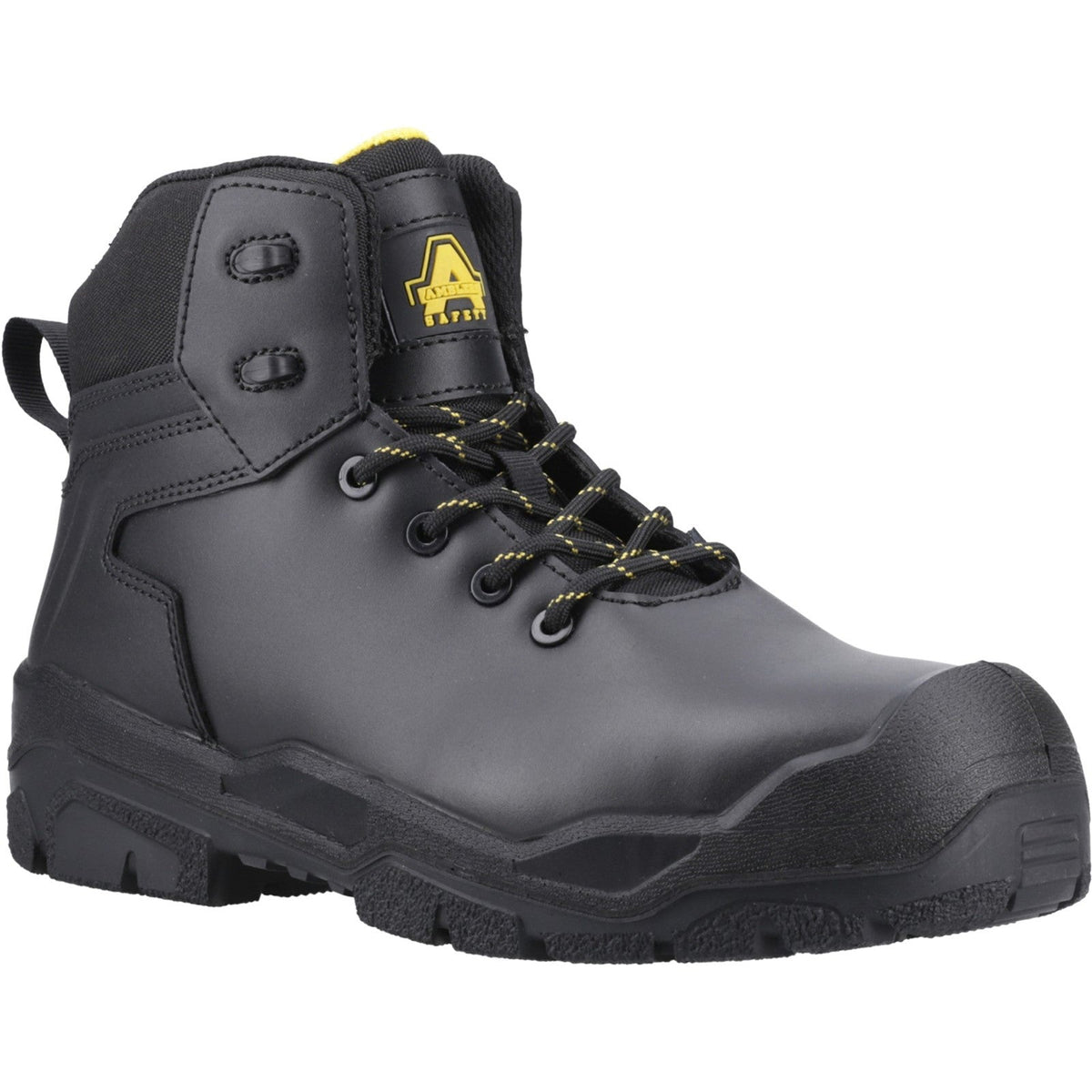 Amblers Safety AS259C Ashdown Mens Composite Toe Safety Hiker Boots Black