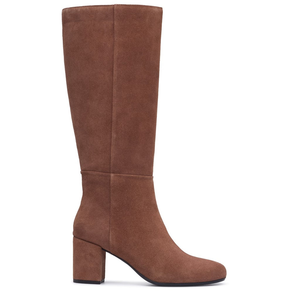 Hush Puppies Oprah Suede Long Boot Womens Tall Boots Light Brown
