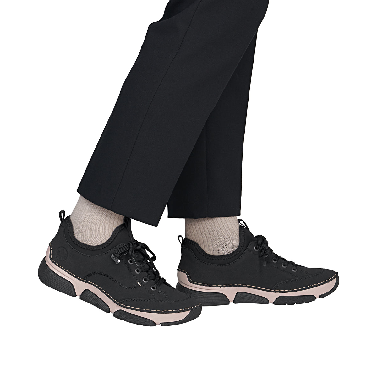 Rieker 45976 Womens Casual Trainers Black
