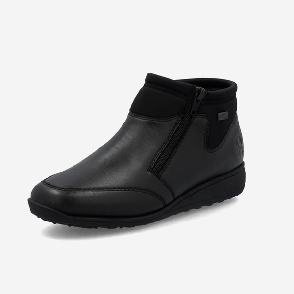 Rieker 47270 Womens Ankle Boots Black