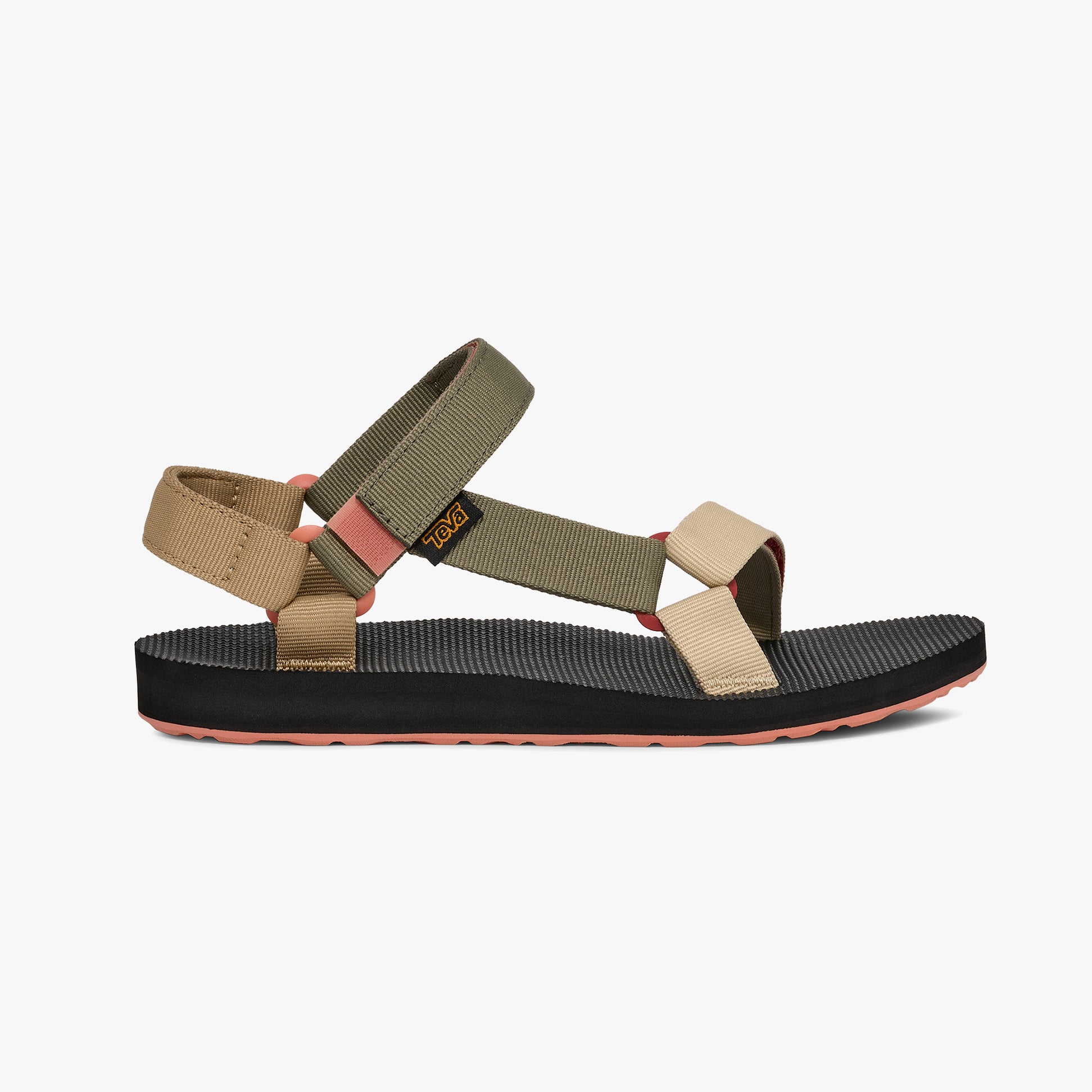 Teva ORIGINAL UNIVERSAL Womens Cross Strap Burnt Olive Multi