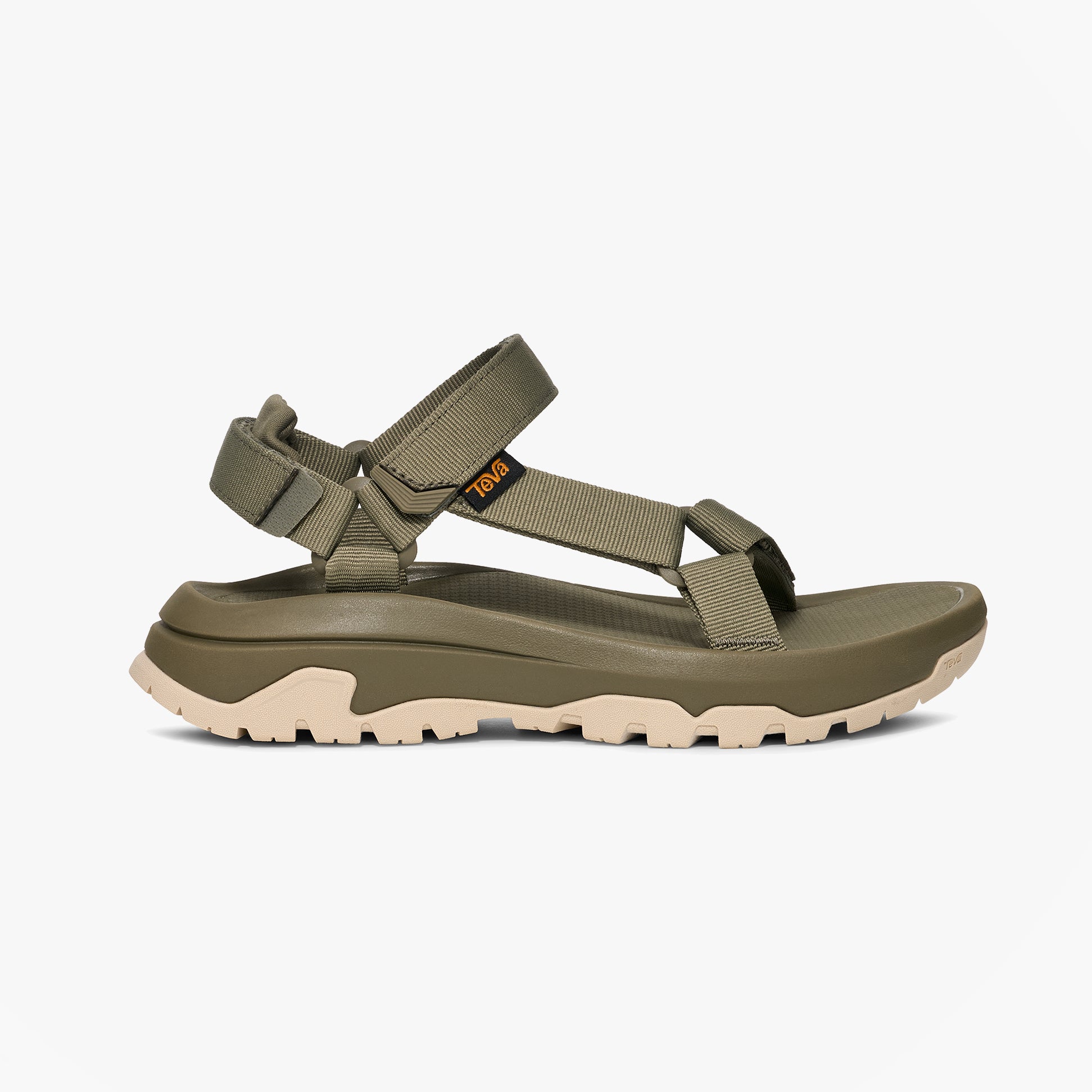 Teva HURRICANE XLT3 Womens Cross Strap Sandals Burnt Olive