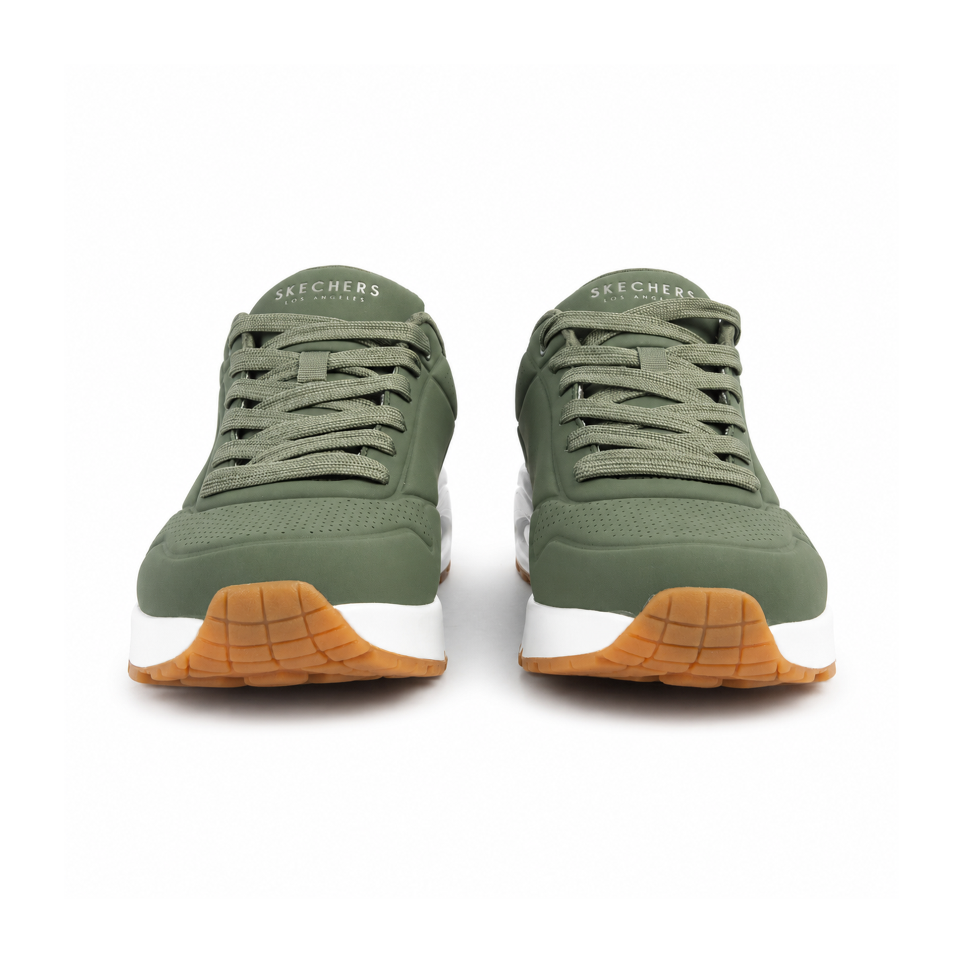Skechers 52458/OLV UNO - STAND ON AIR Mens Trainers Olive