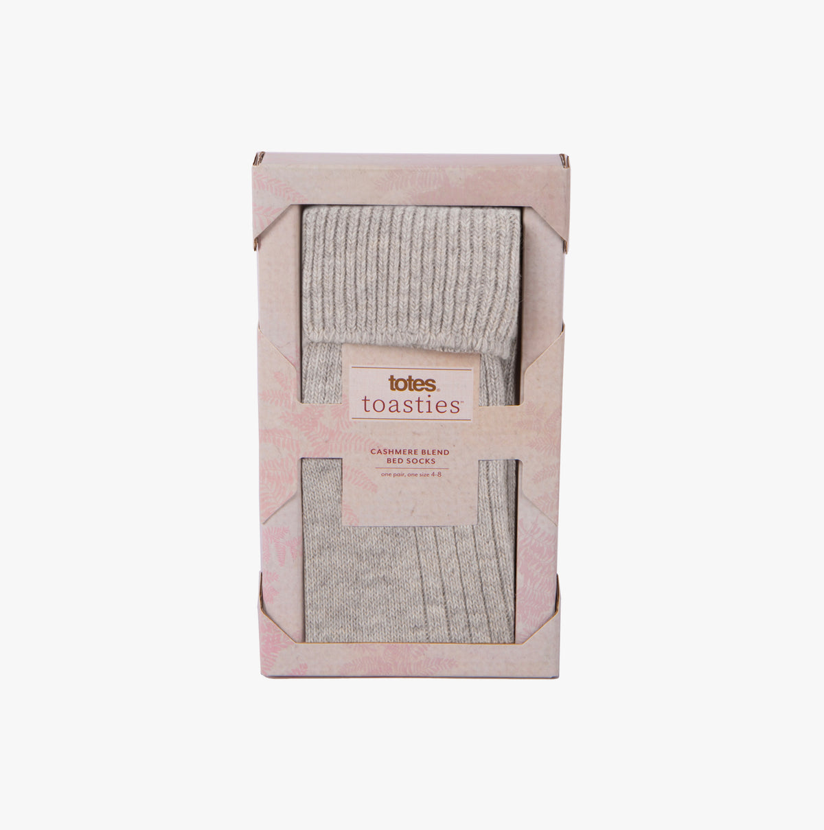 Totes Toasties cashmere-blend- Womens Thermal Socks Mink