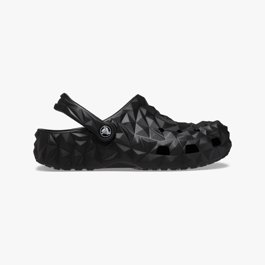 Crocs 209563-001 CLASSIC GEOMETRIC Unisex Clogs Black
