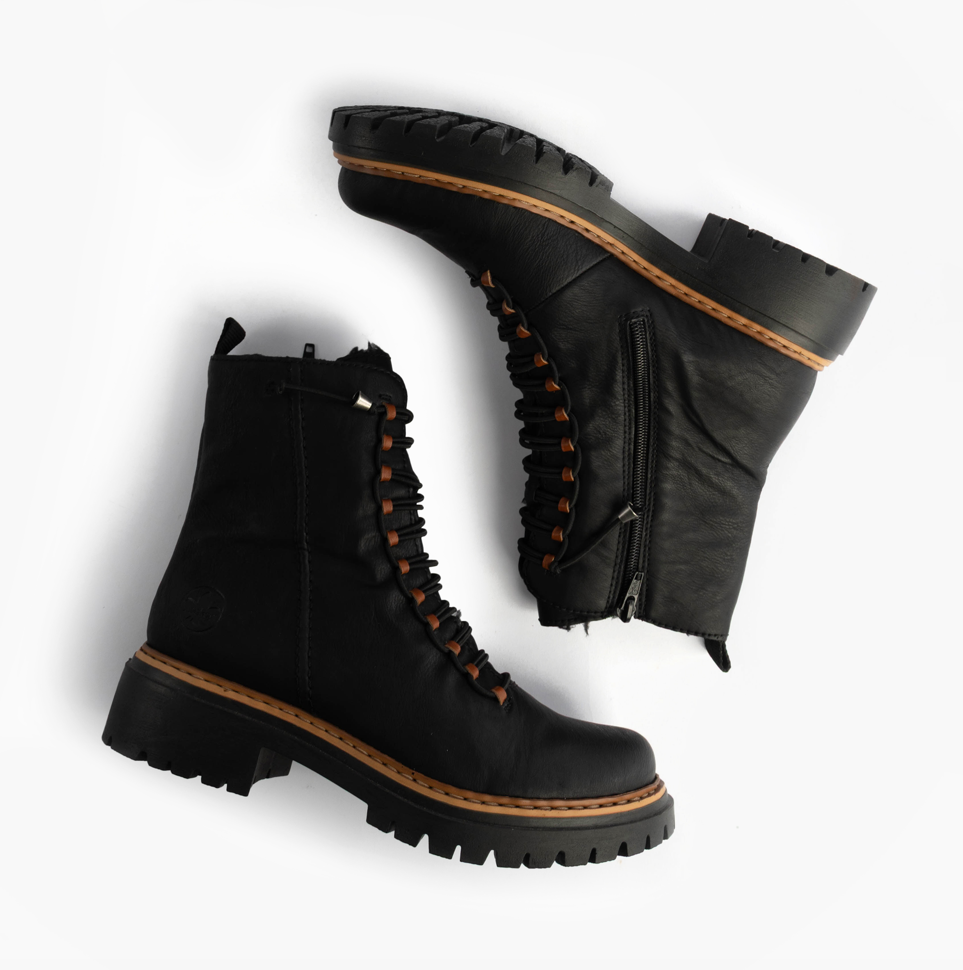 Rieker 72653-00 Womens Boots Black