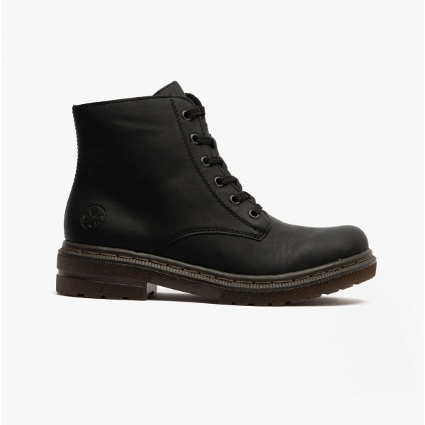 Rieker 78240-00 Womens Ankle Boots Black