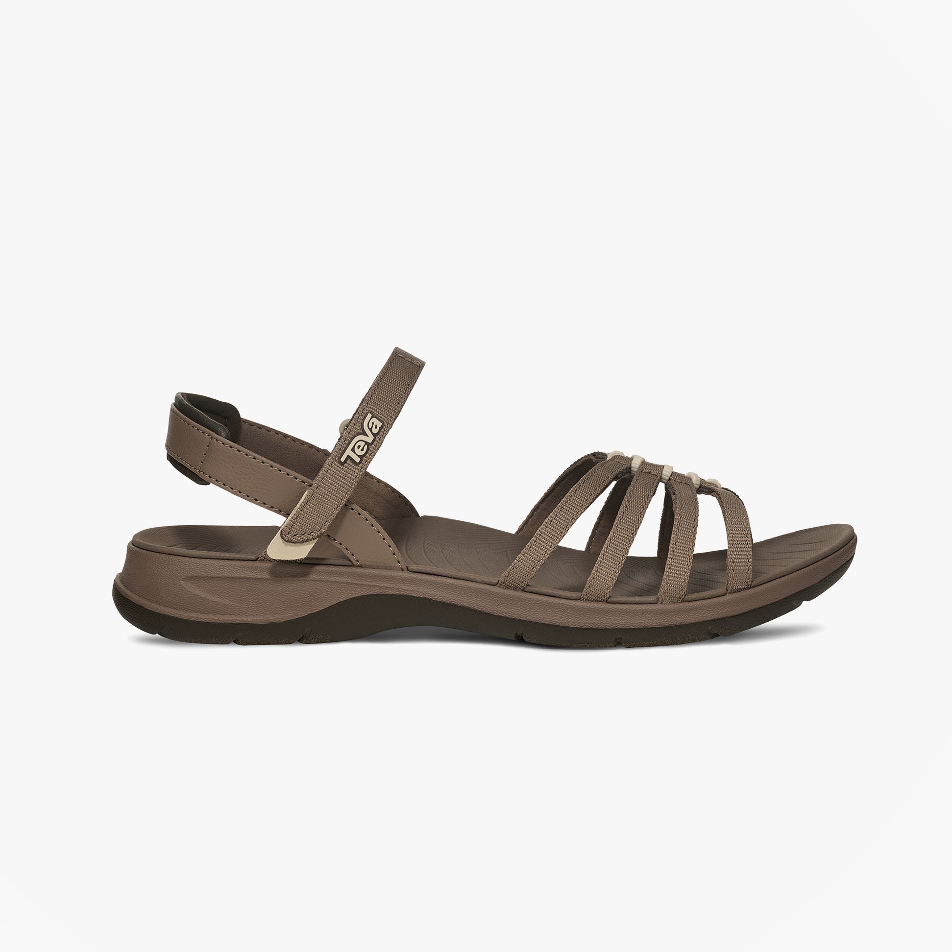 Teva TIRRATRAVELER Womens Cross Strap Sandals Caribou
