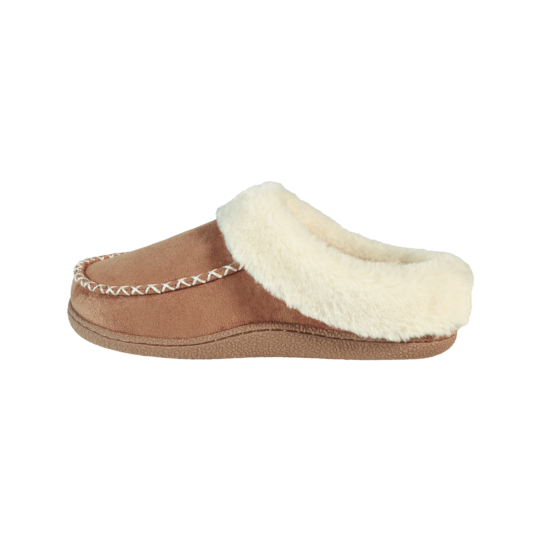 Jo & Joe ALNWICK Womens Moccasin Slippers Cognac