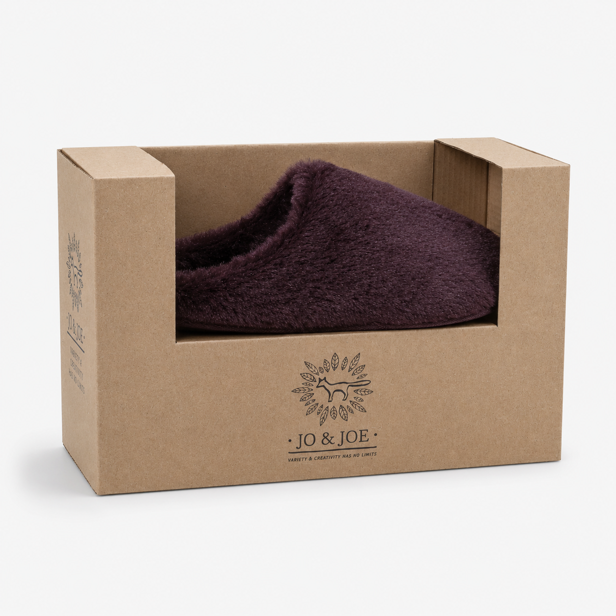 Jo & Joe CALLIE Womens Mule Slippers Aubergine