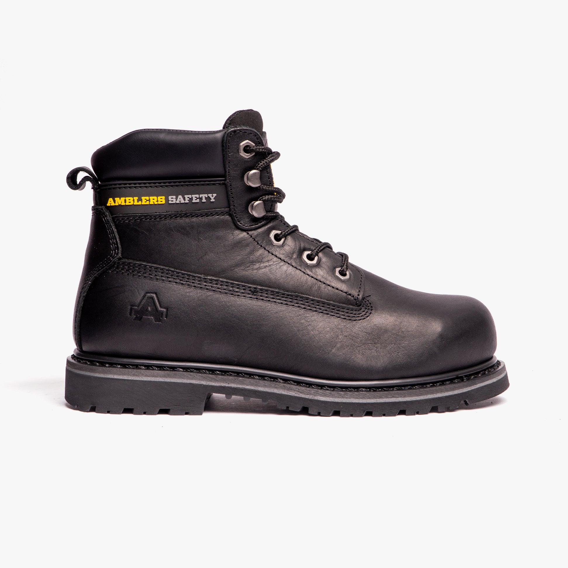 Amblers Safety FS9 Unisex Leather Safety Boots Black