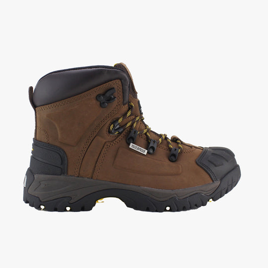 Amblers Safety FS39 Mens Waterproof Steel Toe Safety Boots Brown