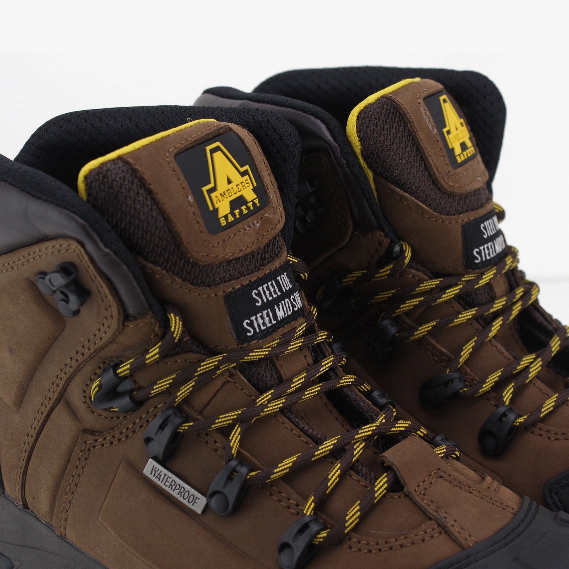Amblers Safety FS39 Mens Leather Safety Boots Brown