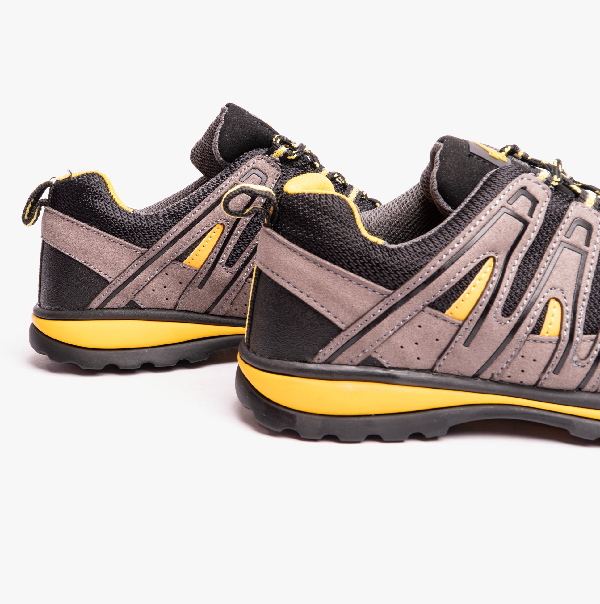 Amblers Safety FS42C Unisex Safety Trainers Black/Yellow