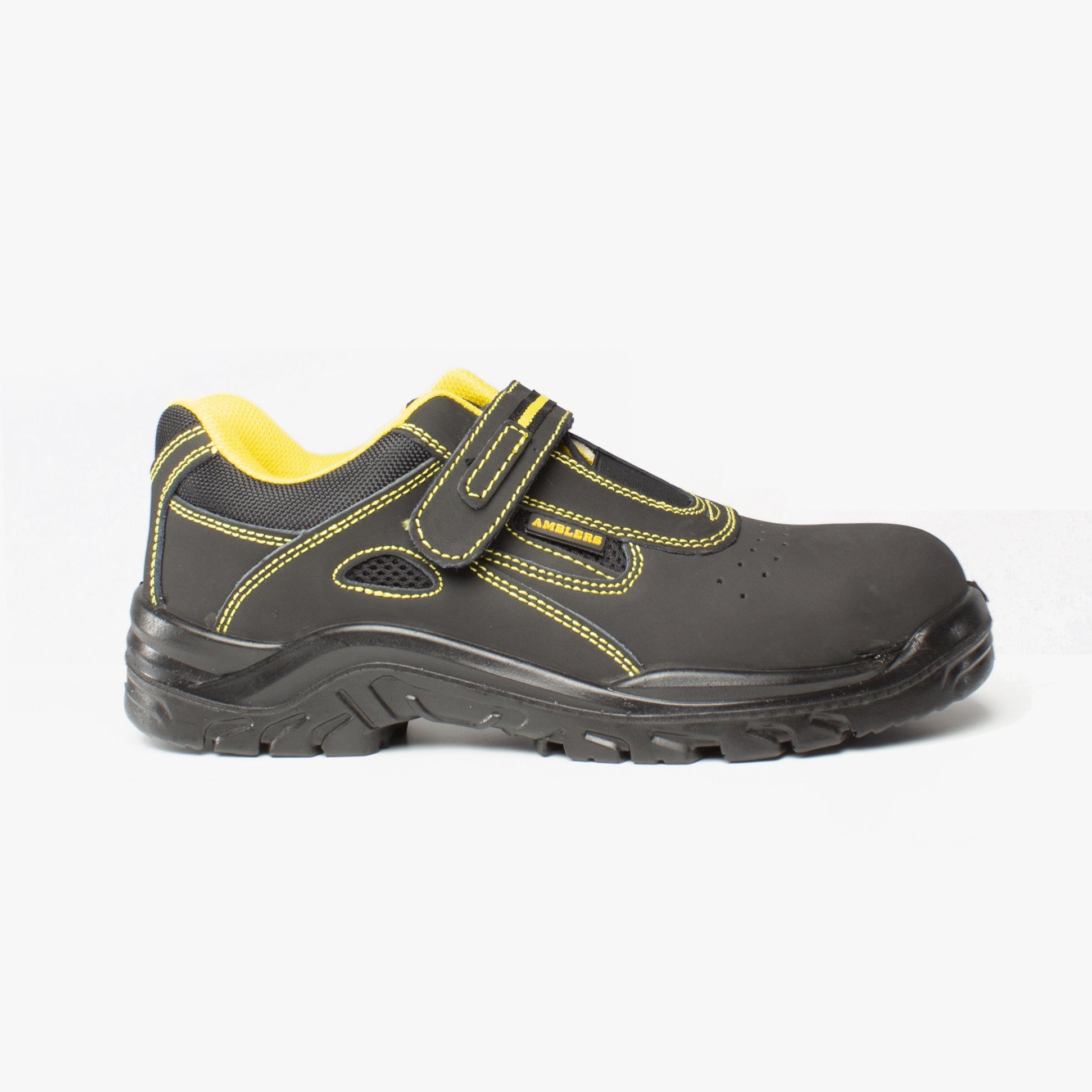 Amblers Safety FS77 Unisex Safety Trainers Black