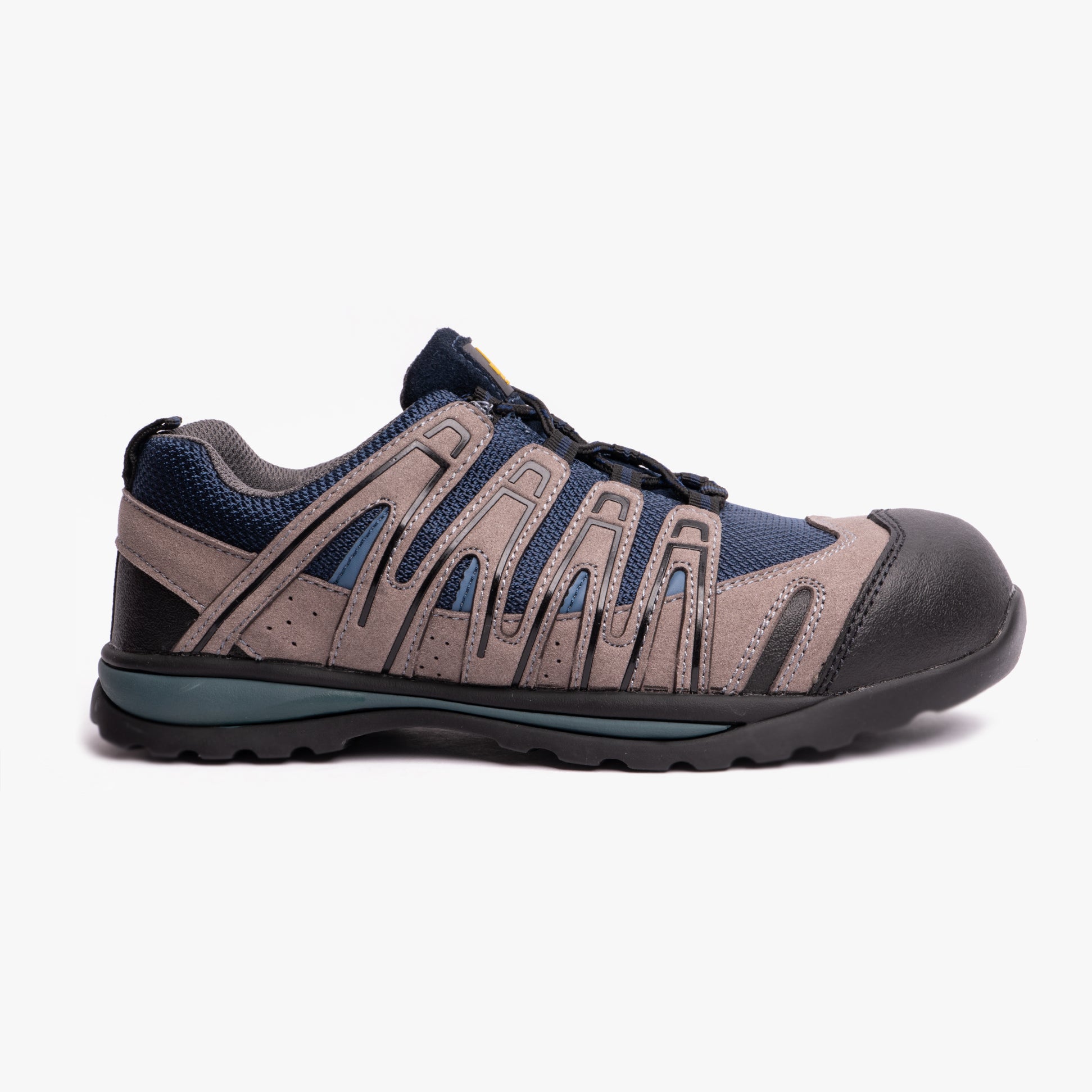 Amblers Safety FS34C Mens Safety Trainers Blue/Grey